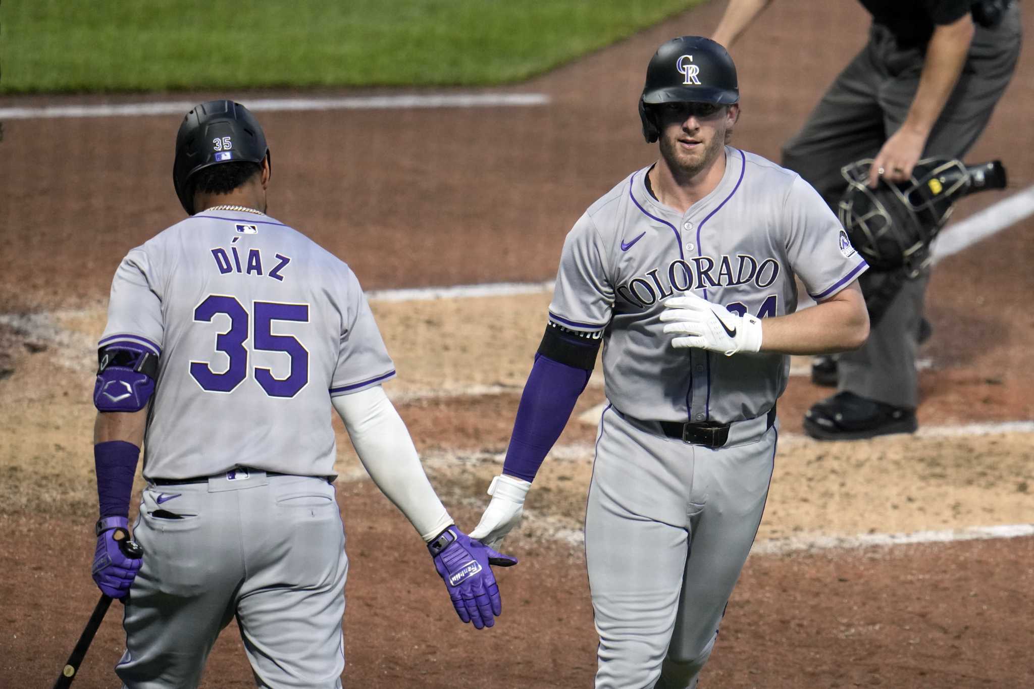 Rockies lead from start to finish for the first time this year in 3-2 victory over skidding Pirates