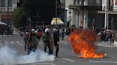 Violent protests ignite in Greece over train crash as prime minister apologizes