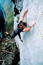 Free solo climbing