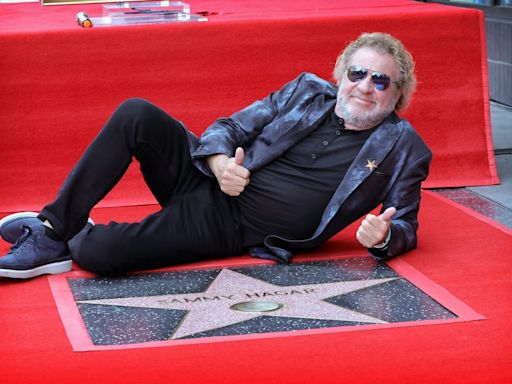 Sammy Hagar gets star on Hollywood Walk of Fame