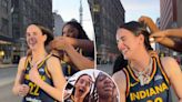 Caitlin Clark already having fun with Indiana Fever teammates during bling-filled photo shoot