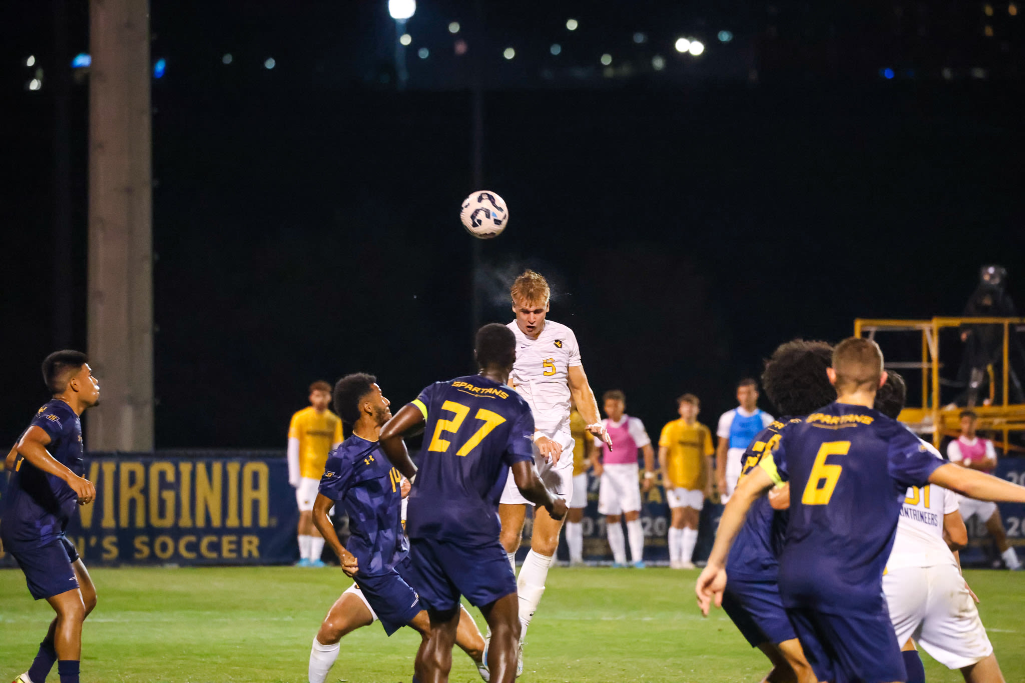 No. 5 WVU relinquishes lead twice in 2-2 draw with UNCG - WV MetroNews