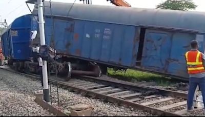 Goods train derails in Rajasthan's Alwar, services unaffected: Railways