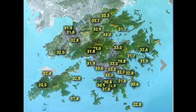 天氣 | 今日天氣酷熱 未來兩三日驟雨較多及幾陣雷暴