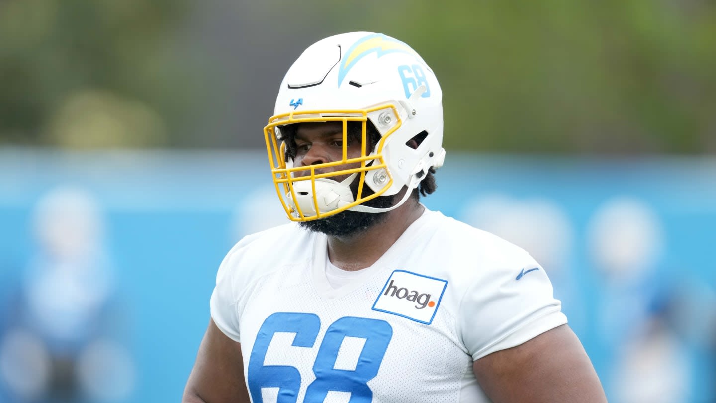 Chargers Surprising Young OL Listed as Potential Breakout Player in 2024
