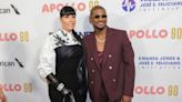 Usher Shows Mad Love to Wife at Apollo Theater 90th Anniversary