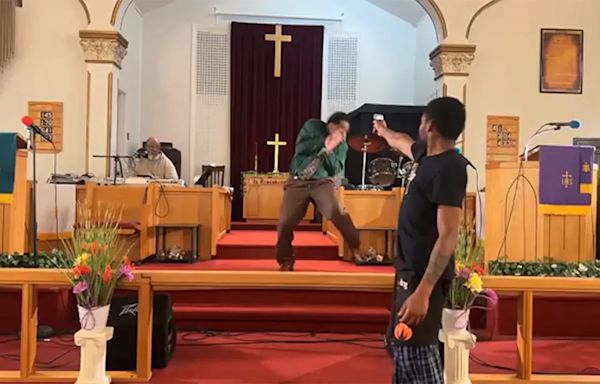 Pennsylvania man aims gun at pastor in church, interrupts sermon on video