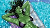 She-Hulk Sunbathes on Sensational Adam Hughes Foil Variant