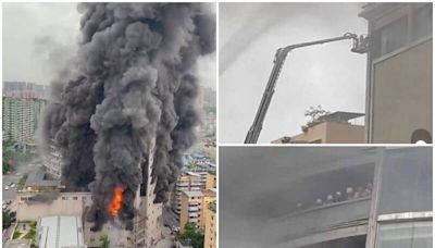 中國四川一百貨大樓大火救出75受困者 至少8死 現展開第二輪搜救