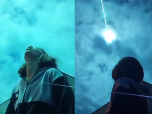 Joven captura caída de meteorito en video y se vuelve viral