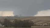 Large tornado captured live on AccuWeather
