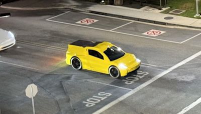 Photo of Strange Yellow Vehicle May Be Tesla's Secret New Project