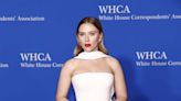 Scarlett Johansson and Colin Jost Coordinated in Armani for White House Date Night