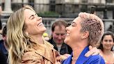 Florence Pugh Saves Emily Blunt From a Nip Slip During Oppenheimer Premiere