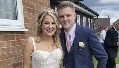 'Our wedding cost less than £4k - we bought a £90 eBay dress and booze from Aldi'