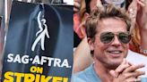 Striking SAG-AFTRA members are calling out major Hollywood stars like Brad Pitt, Ben Affleck, and Meryl Streep for not joining them on the picket line