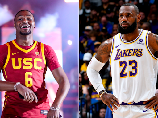 Bronny James draft projection: Why USC guard could join dad LeBron on Lakers | Sporting News