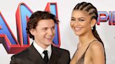 Zendaya & Tom Holland Cheer on Golden State Warriors During NBA Playoffs Date Night