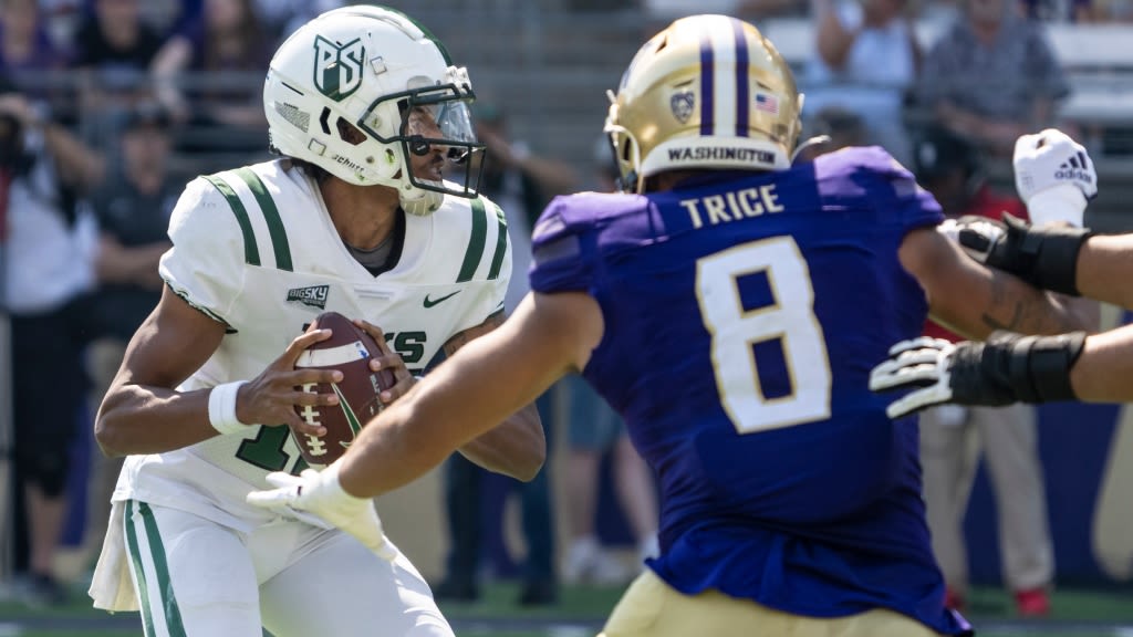 Falcons pick Washington EDGE Bralen Trice in 3rd round of 2024 draft