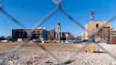 Site of Evansville's former tallest building remains barren two years after demolition