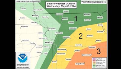 Strong thunderstorms return mid-week. Could Kansas City get more severe weather?