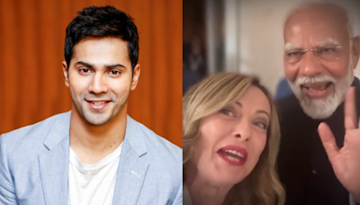 Varun Dhawan Is Team #Melodi As He Reacts To PM Narendra Modi, Italian PM Giorgia Meloni's Viral Video