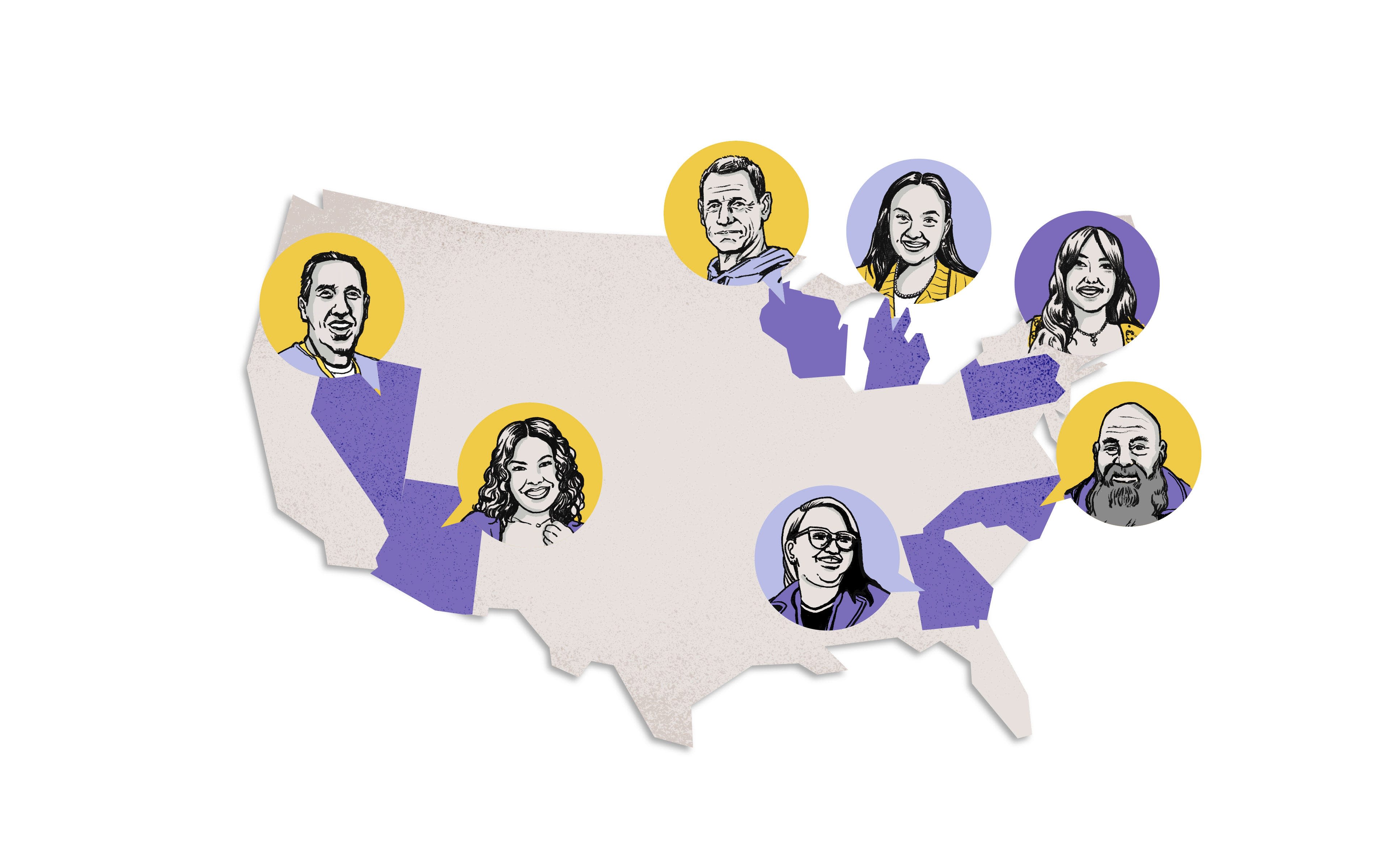 A fierce debate and seven swing state voters: Readers weigh in on Harris-Trump debate