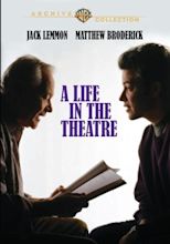 A Life in the Theater (1993) starring Matthew Broderick on DVD - DVD ...