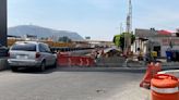 Por obras de Trolebús, cierran carriles laterales de la México-Puebla