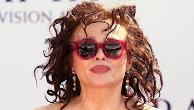 Helena Bonham Carter channels inner rockstar as on BAFTA red carpet
