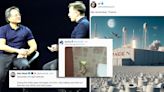 Elon Musk’s Reaction To Nvidia’s CEO ‘I Cleaned Toilets’ Story Sparks Toilet Paper Memes Online