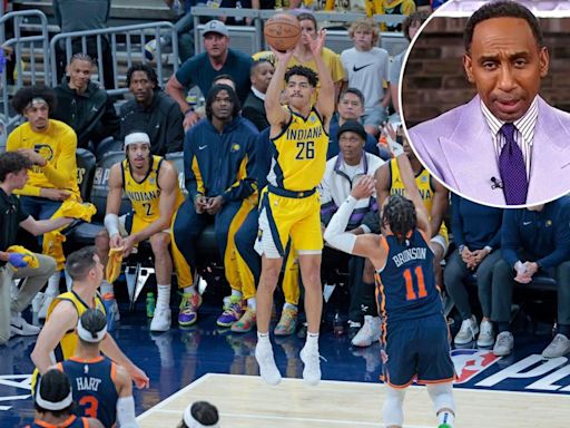 Stephen A. Smith ‘throwing up’ as Knicks get destroyed by Pacers