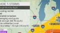 Severe storms on tap for Midwest to start the week
