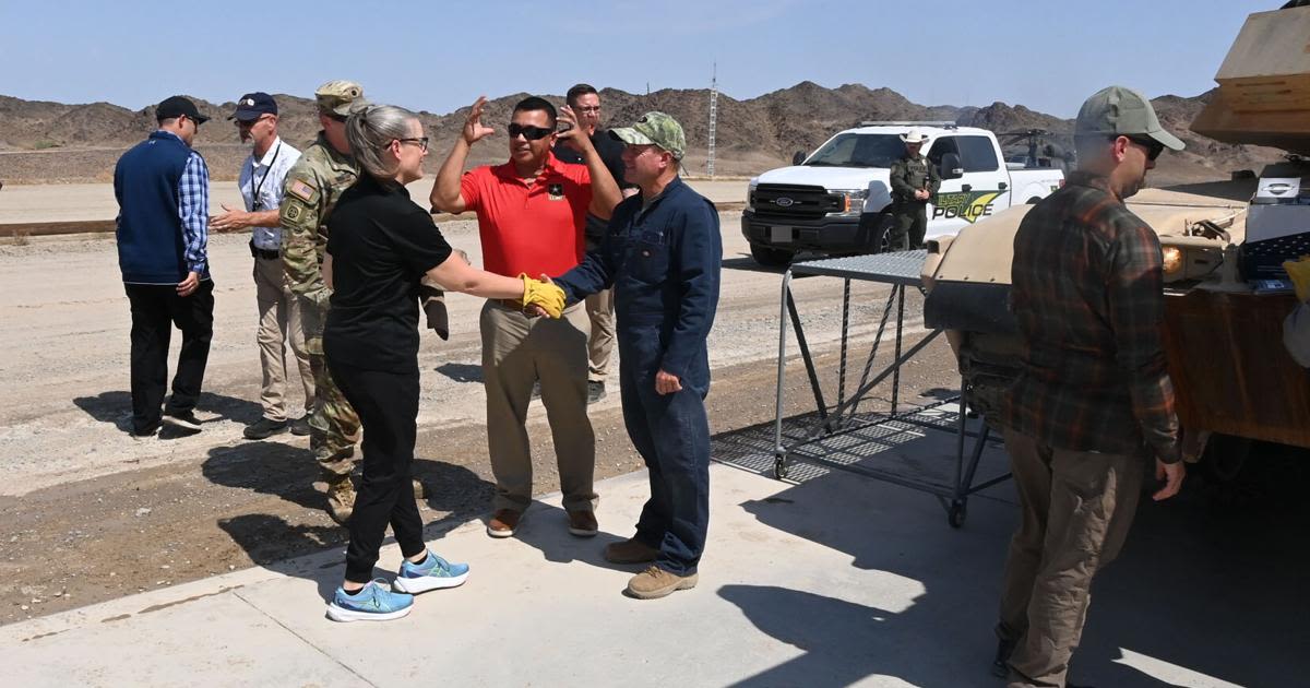 Arizona governor visits YPG: Hobbs is the first sitting governor in more than two decades to visit the post