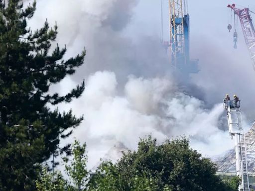 Firefighters remain on scene at Port of Tyne as probe continues into South Shields fire