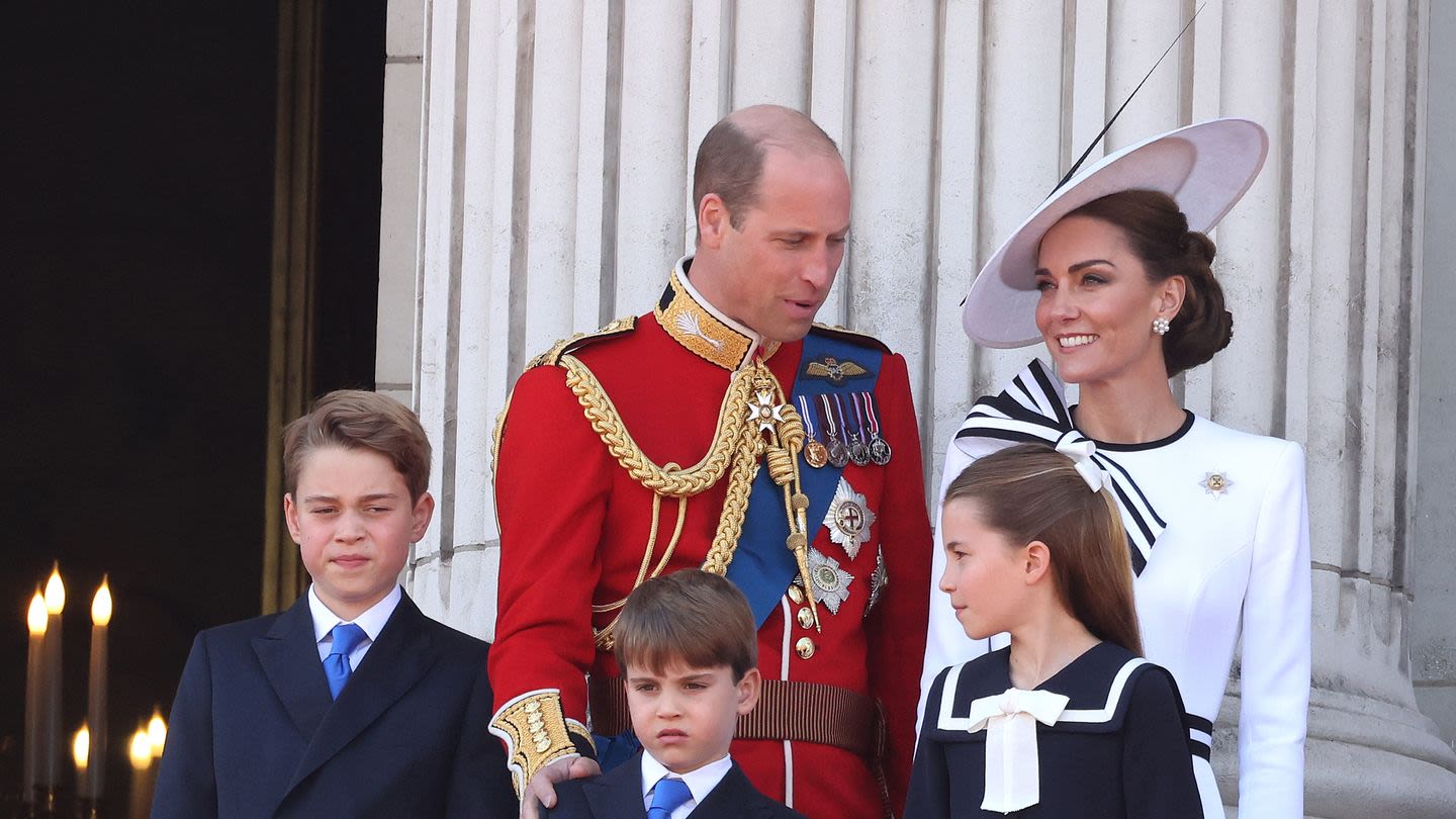Kate Middleton Attends Trooping the Color With Prince William and Their Children