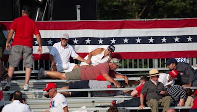 Tiroteo en un acto de Trump: suspicacias, confusión y caos entre los asistentes del evento