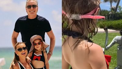 Filha caçula de Roberto Justus brinca com cachorro robô caríssimo: ‘Segurança’