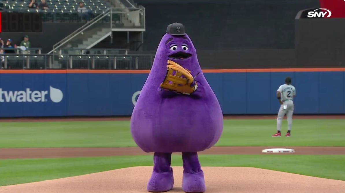 Mets' Francisco Lindor weighs in on 'Grimace-Mania' taking over New York