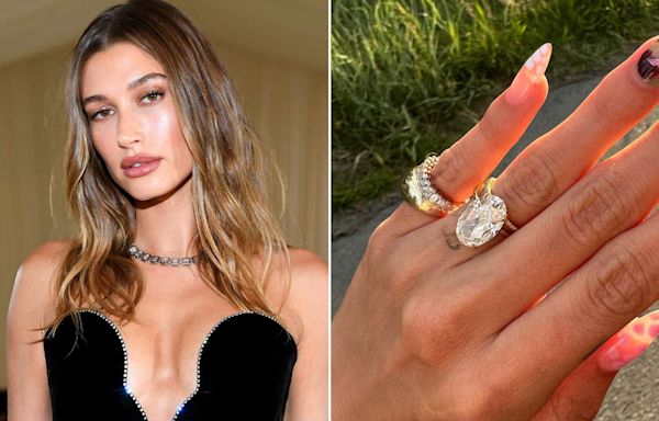 All About Hailey Bieber's Engagement Ring — Including the Sweet Reason Why Justin Bieber Chose It