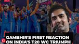 Gautam Gambhir's first reaction on India's T20 World Cup triumph and Rohit & Kohli's retirement