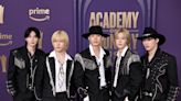 K-pop Band P1Harmony Put Western Spin on Suiting for ACM Awards 2024 Red Carpet With Dazzling Embellishments