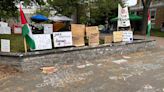 Pro-Palestine encampment, protest against Smerconish as Dickinson College speaker