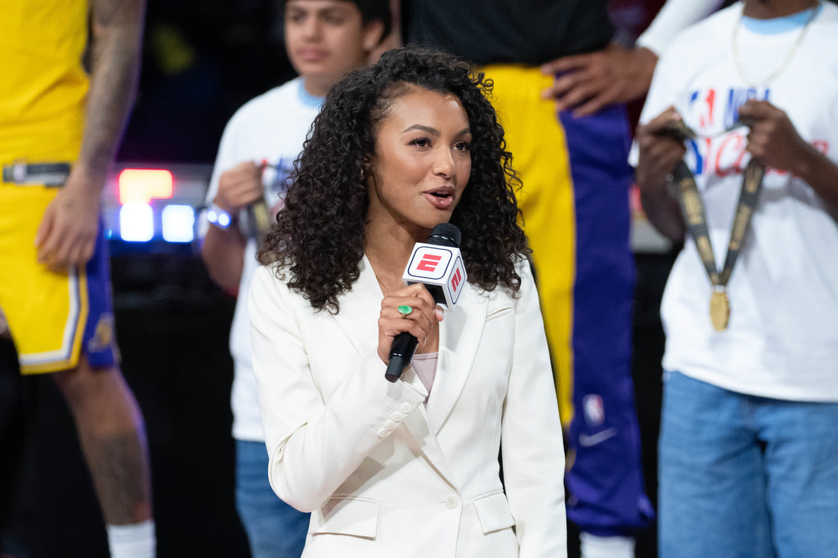 Malika Andrews Adresses Viral Video Of Her Handling LA Earthquake During NBA Today Like A Boss