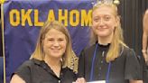 Aubrey Heller receives George Nigh Scholarship