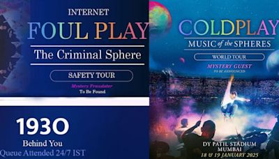 Coldplay Music Of Spheres Concert: Mumbai Police Hops On The Meme Trend To Warn People Against