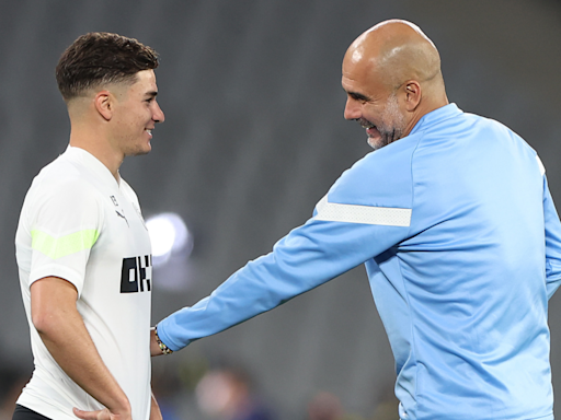 Pep Guardiola reveals he 'learned a lot' from Julian Alvarez as Man City boss explains why forward departed Etihad for Atletico Madrid | Goal.com