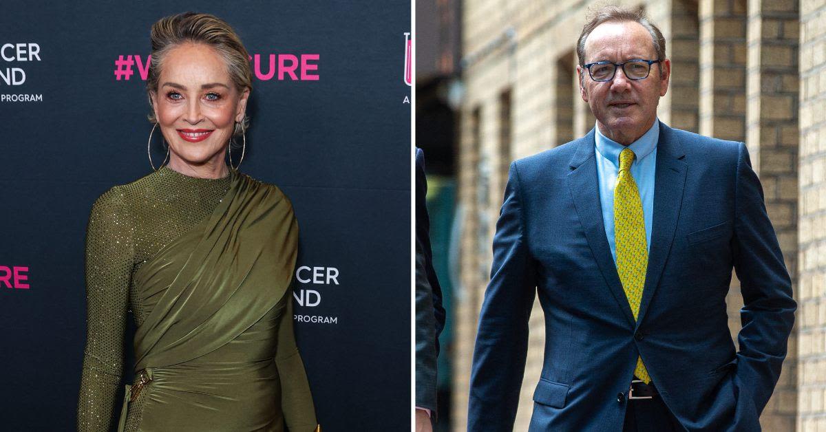 'Delusional' Sharon Stone Slammed for Insisting Kevin Spacey Should Be Welcomed Back to Hollywood Despite Sexual Misconduct Allegations