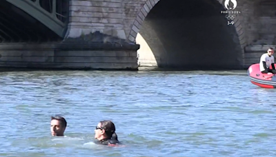 Anne Hidalgo s’est enfin baignée dans la Seine avant les Jeux olympiques de Paris