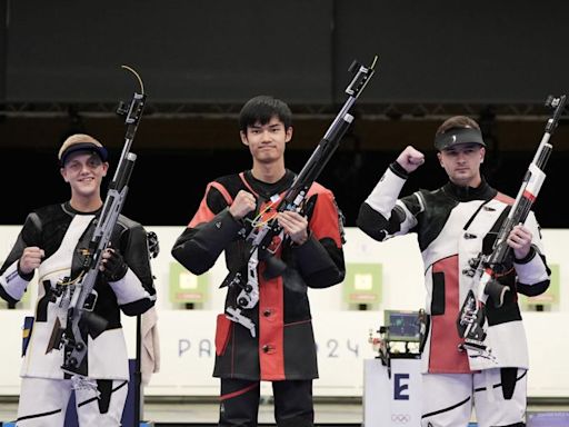 El chino Sheng gana su segundo oro en tiro en los Juegos de París